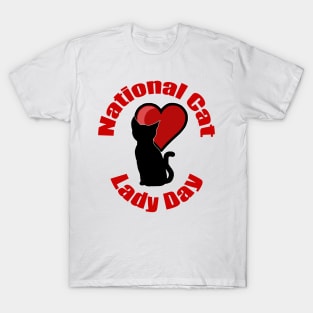 National Cat Lady Day T-Shirt